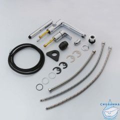 Смеситель для ванны на борт Aquatek Ника AQ1848CR (хром)