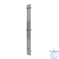 Полотенцесушитель электрический Terminus Tres 16х160 квадратная (с возможностью скрытого подключения) (хром)