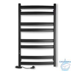 Полотенцесушитель электрический Laris Гранд П8 50X90 L (черный матовый)