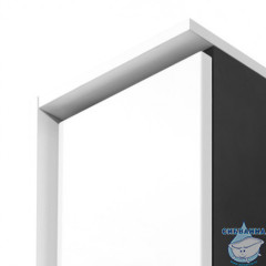 Пенал Roca Aneto R 23 (1 дверка) белый/черный 857467806