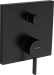 Встраиваемый смеситель для ванны Hansgrohe Finoris 76415670 (черный матовый)