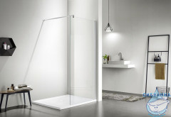 Walk-in Azario Chicago 100 профиль серебро, стекло прозрачное AZ-NAR6310 1000