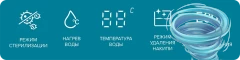 Инсталляция TECEspring Smart L с кнопкой смыва в комплекте с унитазом-биде TECEspring c сиденьем Soft close (микролифт) S955797