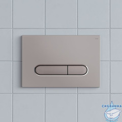 Клавиша смыва, универсальная, матовый хром, Unifix, 070, IDDIS, UNI70M0i77