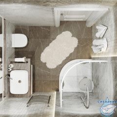 Душевое ограждение Тритон Стандард А 90x90 профиль белый, стекло полосы Щ0000061805 (с поддоном)