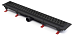 Дренажный трап для душа MCH Medium CH 750 MC Black с решеткой