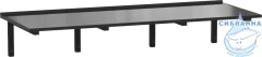 Столешница Bas 120x47 черный СТ00028