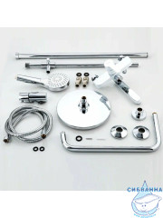 Душевая система Frap F2441 230 1 режим (хром/белый)