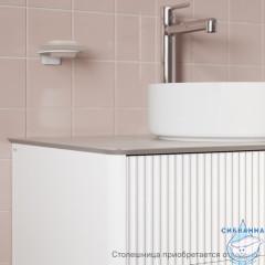 Тумба подвесная, под столешницу, 80 см, белый, Aiger, IDDIS, AIG80W0i95