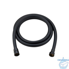 Шланг для душа, черный матовый, ПВХ, 1,6 м, Essential, Milardo, 180P16BM19