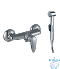 Настенный смеситель с гигиеническим душем Lemark Pramen LM3318C