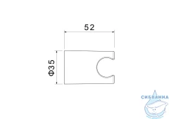 Держатель душа Aquatek AQ2404BG