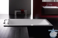 Стальная ванна Bette One 190x90 с шумоизоляцией, с ножками