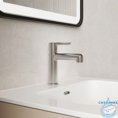 Смеситель для раковины Iddis Aiger AIGBC00i01 (хром матовый)