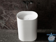 Раковина напольная 58 см ABBER Stein AS2550