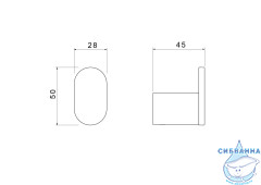 Крючок Aquatek Лира AQ4425MB