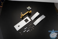 Смеситель для раковины встраиваемый Gappo G1007-2 (хром)