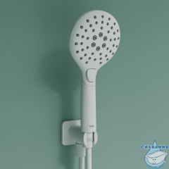 Душевая система Iddis Ray 230 1 режим RAYWT03i68 (белый матовый)