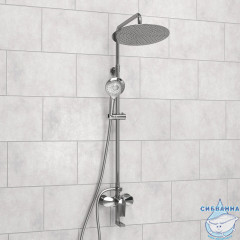 Душевая система Wasserkraft 300 1 режим A166.116.101.087.CH (хром)