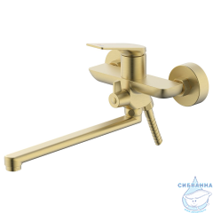 Смеситель для ванны Azario Lursy AZ-K1749MG (золото матовое)