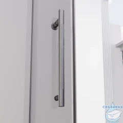 Душевое ограждение Veconi Алассио 130x80 профиль графит, стекло прозрачное AL-SP-13080-00-GR-C4 (без поддона)