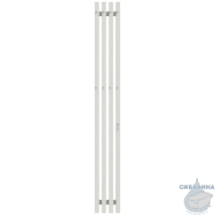 Полотенцесушитель электрический Grois Quartet GR-125 18×150 (белый матовый)