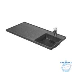 Раковина на стиральную машину Aqvaton Лондри 105x50 1A72223KLH21R правая