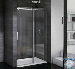 Дверь в нишу Bas Galaxy WTW-110-C-CH профиль хром, стекло прозрачное