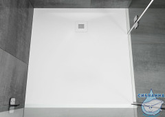 Поддон из литьевого мрамора Riho Velvet Sole 80x80 белый DN10005X0000000	