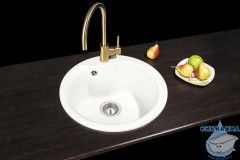 Кухонная мойка Omoikiri Yasugata 48R-WH Tetogranit белый 4993133