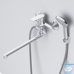 Смеситель для ванны AM.PM Gem  F90A90100 (хром)