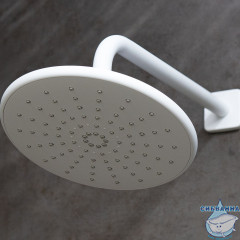 Душевая система Lemark Bronx 230 1 режим LM3729MW (белый матовый)