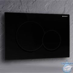 Кнопка смыва Geberit Sigma 01 115.770.DW.5 черный глянцевый