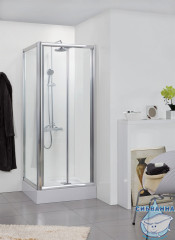 Душевое ограждение Encanto Stella 90x90 см профиль хром, стекло прозрачное ES090.2120A (без поддона)