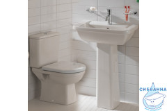 Раковина c пьедесталом 55 см Vitra Form300 9602B003-7650