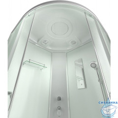 Душевая кабина Erlit ER350926-C3 90x90 профиль хром, стекло матовое