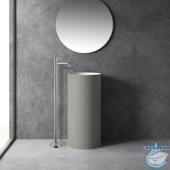  Смеситель для раковины напольный ABBER  Wasser Kreis AF8140 (без донного клапана) (хром)