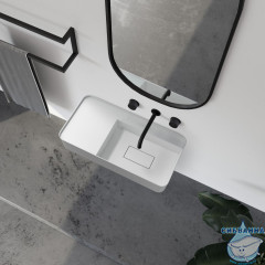 Раковина 120 см ABBER Stein AS2627-1.2