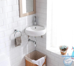 Раковина угловая 35 см CeramaLux N 9359