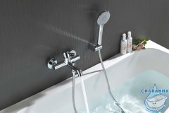 Смеситель для ванны Aquatek Европа AQ1349CR (хром)