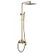 Душевая система Abber Wasserfall 250 1 режим AF8616G (золото матовое)