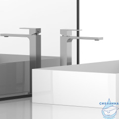 Смеситель для раковины Vincea Cube VBF-1C02CH (хром)