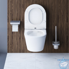 Унитаз подвесной безободковый Damixa Skyline с сиденьем Soft Close (микролифт) DX35C1700SC