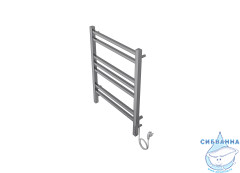 Полотенцесушитель электрический Aquatek Альтаир П7 500x700 хром (с возможностью скрытого подключения, подключение справа)