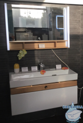 Тумба Jacob Delafon Terrace 100 белый с раковиной Terrace 100