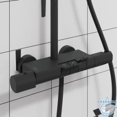 Душевая система Iddis SpaHome 260 SPHBLTKi06 (черный матовый)