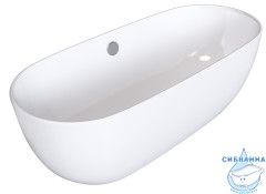 Акриловая ванна Grossman Classic GR-2401 150x75 с каркасом (белый глянцевый)