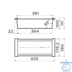 коландер Omoikiri CO-02-GM 4999004