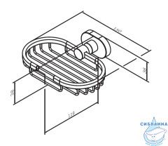 Мыльница Am.Pm Sense A7434600