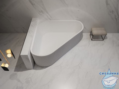 Акриловая ванна Abber 150х150 AB9446MW